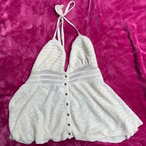 American Eagle crochet tank